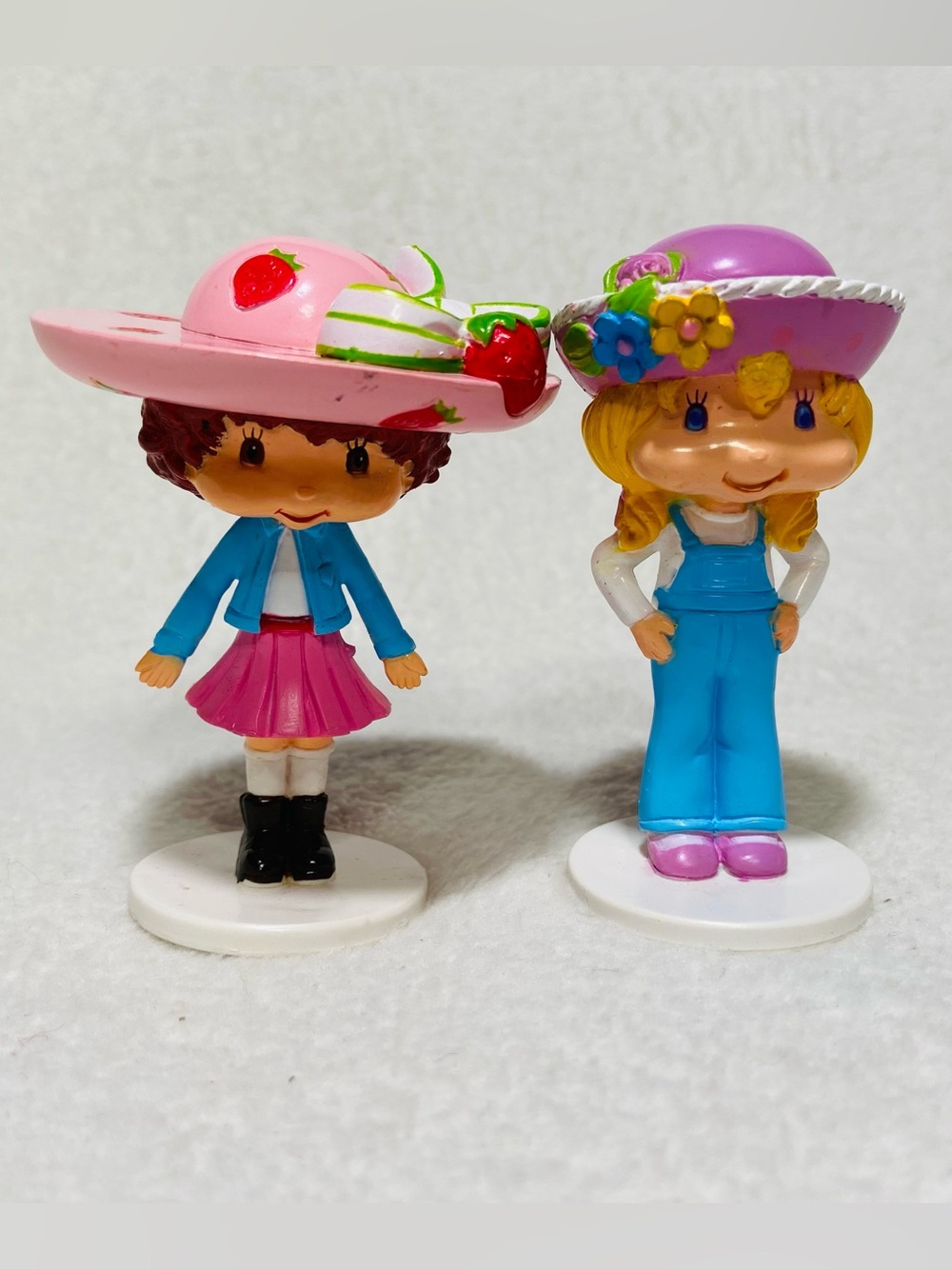 4” Y2K 2000s Strawberry Shortcake Cake Topper Lemon Meringue Mini Vinyl Toys